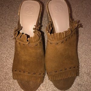 Tory Burch cork heels